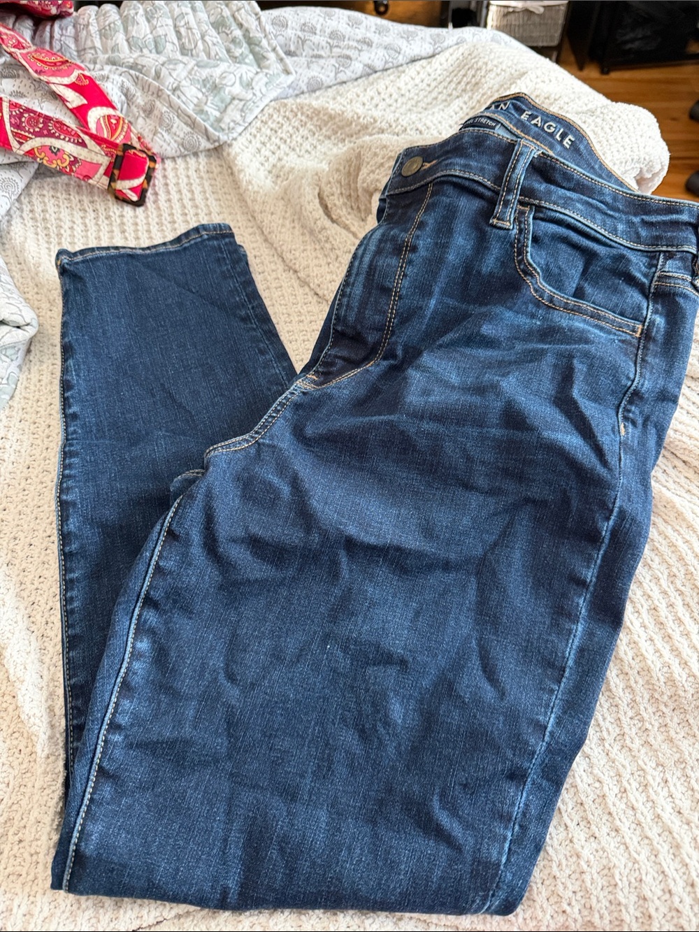 American Eagle Outfitters Indigo Stretch Jeggings